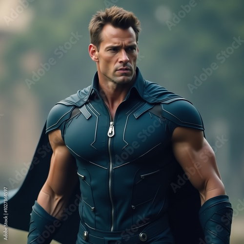 men wear superhero cloth