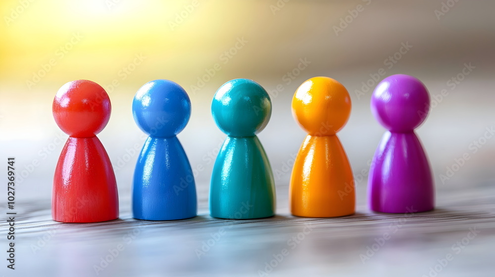 Rainbow Team in Caring Hands: Colorful cutout figures representing diversity stand together, symbolizing unity and support, gently cradled in open hands. A powerful image of teamwork, inclusion. Rainbow Team in Caring Hands: Colorful cutout figures representing diversity stand together, symbolizing unity and support, gently cradled in open hands. A powerful image of teamwork, inclusion.