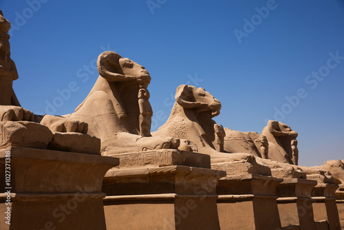 Karnak świątynia, Karnak, Luxor, Egypt.