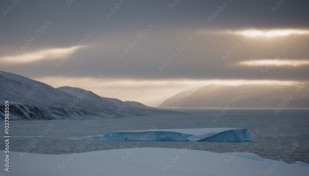 glaciers of the arctic ocean beautiful landscape glaciers of the arctic ocean beautiful landscape