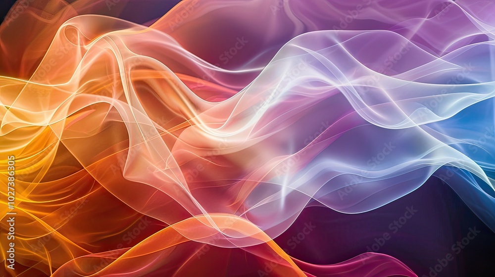An abstract image symbolizing future forecasting, using vibrant colors and flowing shapes An abstract image symbolizing future forecasting, using vibrant colors and flowing shapes