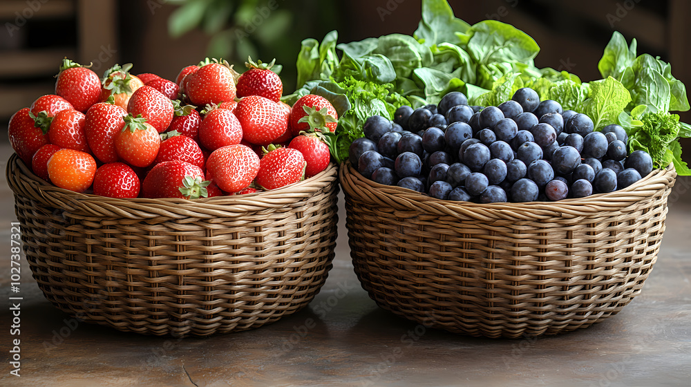 Many different fresh fruits in wicker basket isolated on white Many different fresh fruits in wicker basket isolated on white