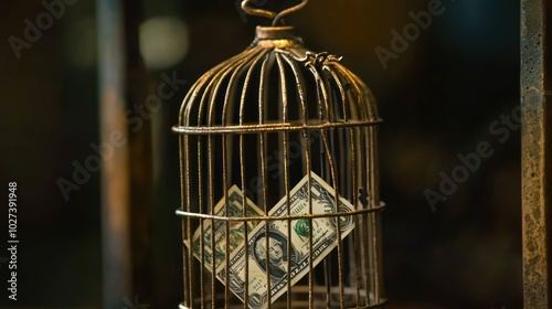 Money Trapped in a Birdcage