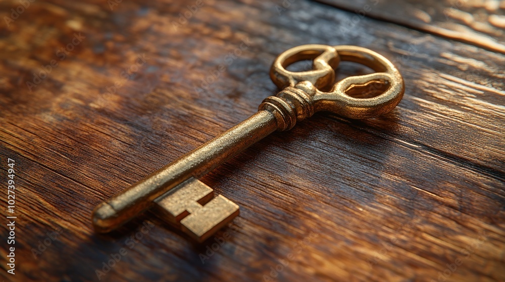 The Key to Success: A Golden Key The Key to Success: A Golden Key