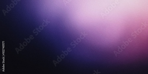 Gradient background with jet black and soft periwinkle tones, featuring gentle radial gradients and a light, serene blur, noise texture effect