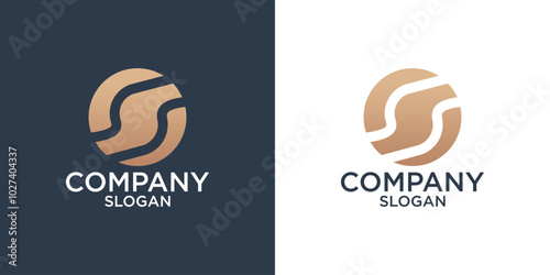 collection of letter s abstract monogram logo design vector