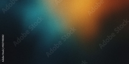 Gradient background with rich black, soft gold, and pale cyan tones, featuring smooth radial gradients and a light, ethereal blur, noise texture effect