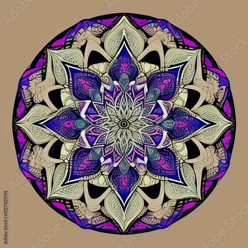 Intricate Harmony A Journey Through Mandala Design photo