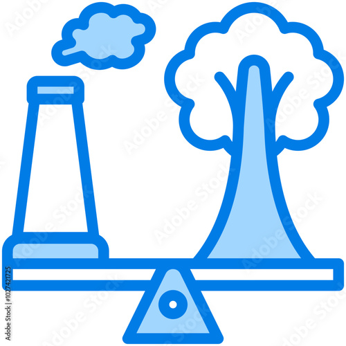 Carbon Offsets Icon