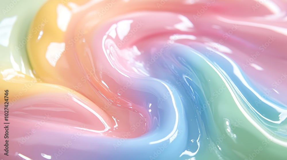 Abstract background of swirling pastel colors. Abstract background of swirling pastel colors.