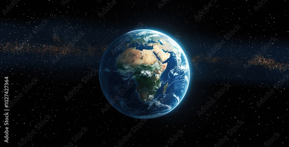planet earth in space planet earth in space