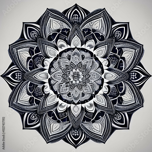 Creative mandala design  photo