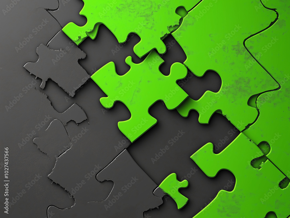 Ash Grey Neon Green Vector Background with Puzzle Pieces: A Modern Twist on Classic Puzzles Ash Grey Neon Green Vector Background with Puzzle Pieces: A Modern Twist on Classic Puzzles