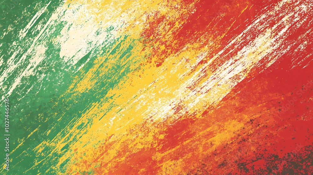 Abstract background with green, yellow, and red colors. Abstract background with green, yellow, and red colors.