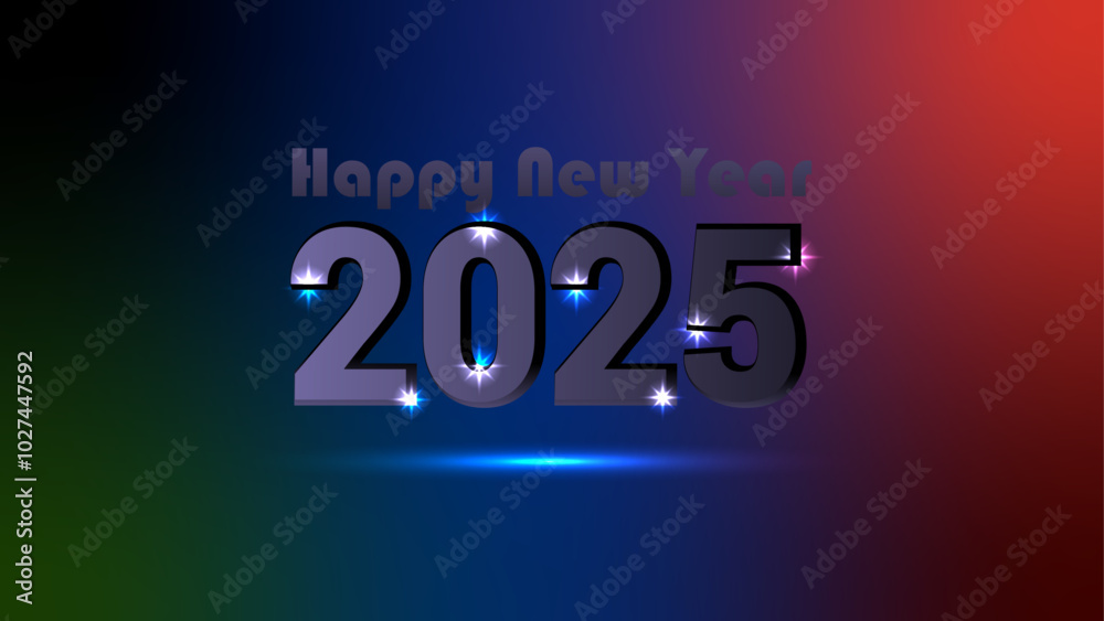 Happy new year background design. Vector illustration of a happy new year Background for the holidays. Happy new year background design. Vector illustration of a happy new year Background for the holidays.