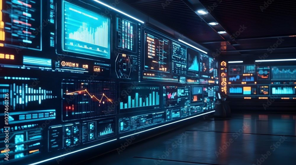 High Tech Marketing Command Center with AI Powered Analytics Optimizing Ad Spend and ROI High Tech Marketing Command Center with AI Powered Analytics Optimizing Ad Spend and ROI