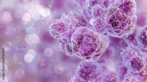 Pancreatic Adenocarcinoma Cells: These cells are present in the exocrine pancreas, forming glandular structures with a high risk of local invasion and metastasis.
