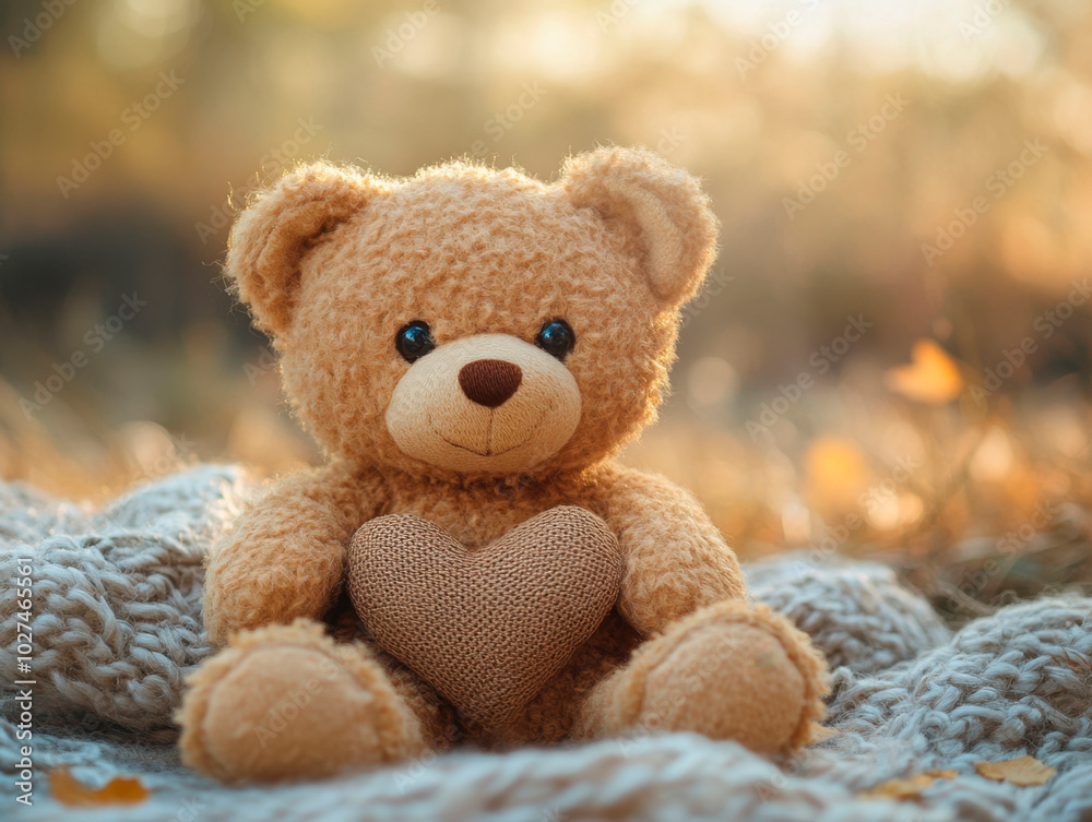 Teddy bear with valentine concept Teddy bear with valentine concept