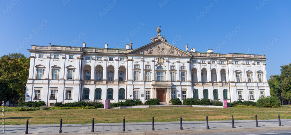 Fototapeta premium The Krasinski Palace, Warsaw, Poland