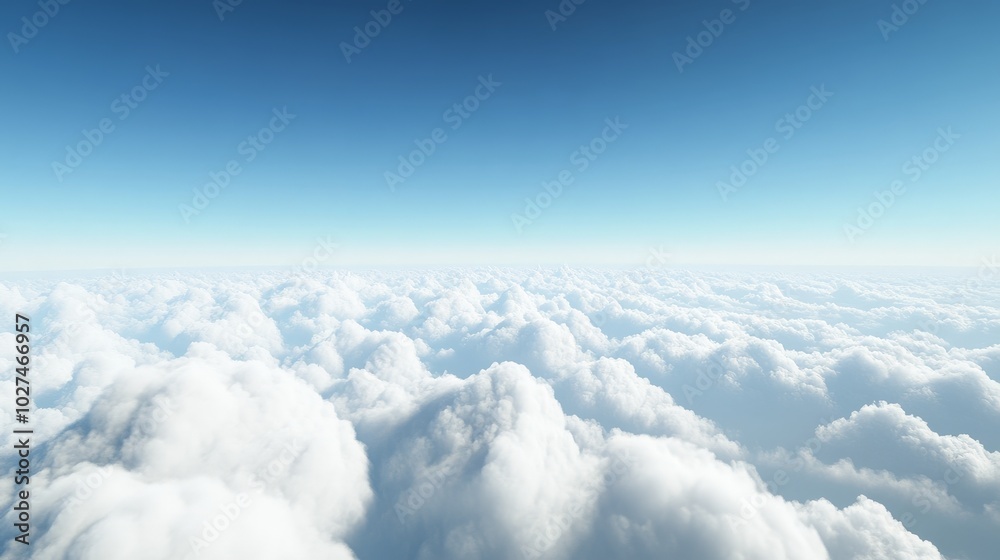 Majestic Cloudscape: A Breathtaking View from Above Majestic Cloudscape: A Breathtaking View from Above