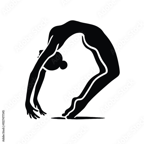 Stretching Silhouette