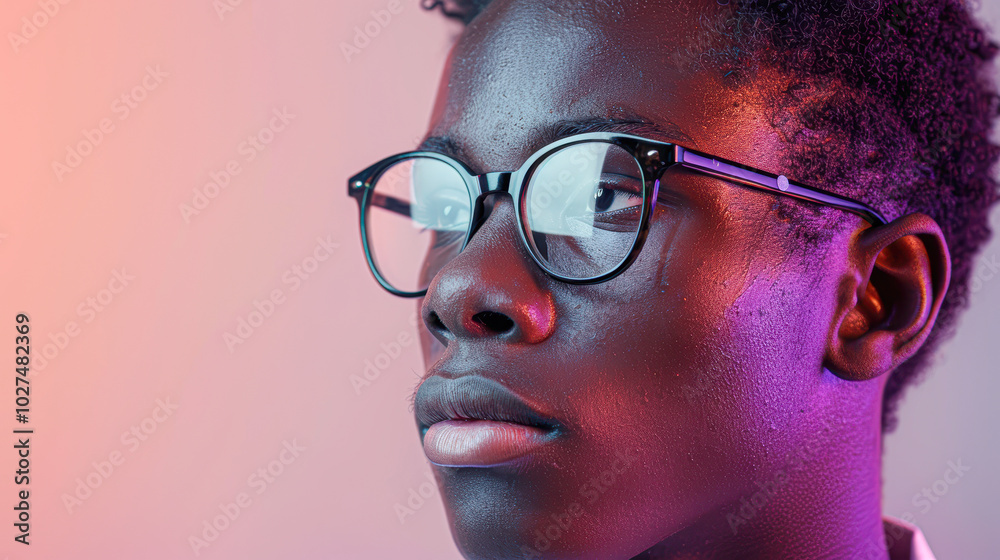 A man with glasses is looking at the camera A man with glasses is looking at the camera