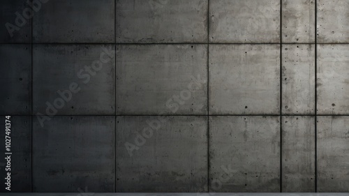 Concrete Wall, Stone, Texture, Texture, Cement, Gray, Gloomy, Industrial 