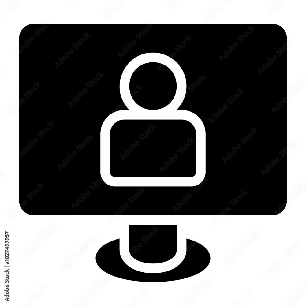 videocall glyph icon videocall glyph icon