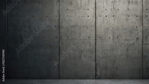 Concrete Wall, Stone, Texture, Texture, Cement, Gray, Gloomy, Industrial 