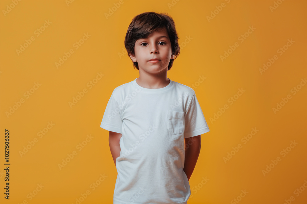 modern young india kid isolated color background modern young india kid isolated color background