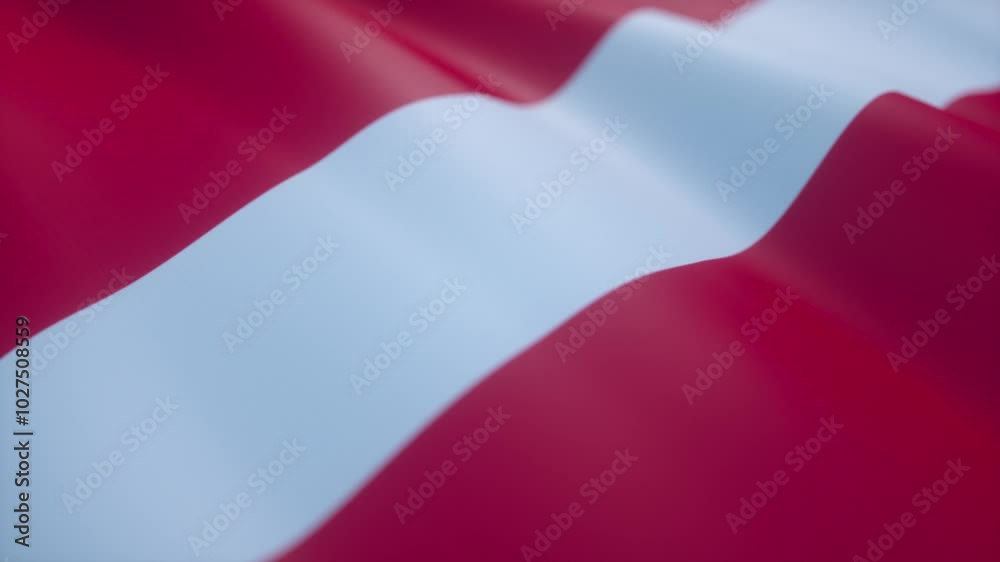Austria Flag Waving Animation Loop Austria Flag Waving Animation Loop