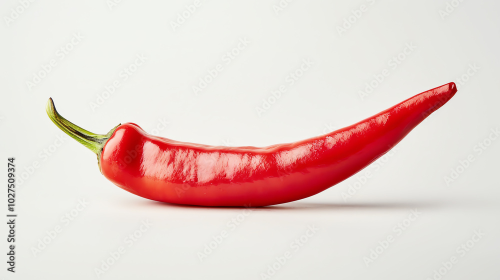 red curved spicy, AI generated red curved spicy, AI generated
