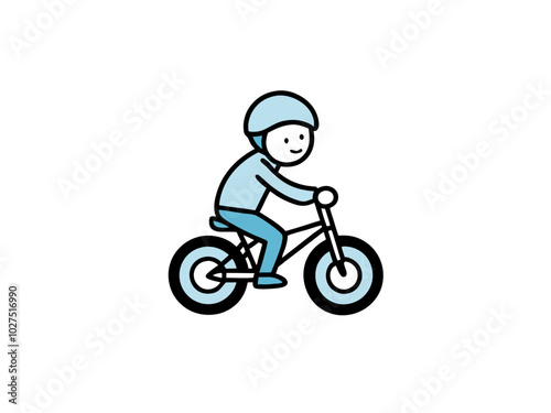 child on a bike