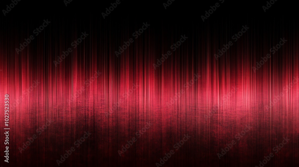 Abstract red and black background with vertical lines and gradient effect.
