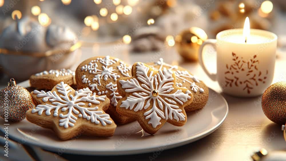 3D-rendered Christmas cookies with intricate textures, displayed with festive details like Christmas ornaments and a steaming cup of cocoa for a detailed holiday look. Christmas cookies 3D-rendered Christmas cookies with intricate textures, displayed with festive details like Christmas ornaments and a steaming cup of cocoa for a detailed holiday look. Christmas cookies