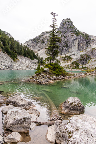 Stunning Watersprite Lake in Squamish, British Columbia, Canada photo