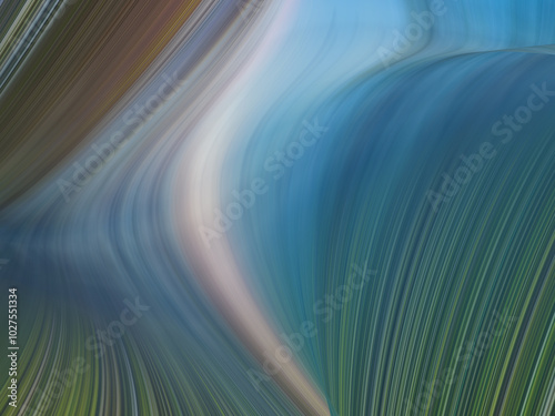 Abstract gradient Blurred colored background. Smooth transitions of iridescent blue and brown colors. Colorful Rainbow backdrop Smooth Texture Graphic wallpaper