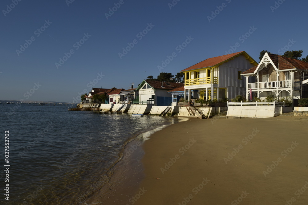 Cap Ferret, French oyster village on the Atlantic coast, village de l'Herbe ( FRANCE ) Cap Ferret, French oyster village on the Atlantic coast, village de l'Herbe ( FRANCE )