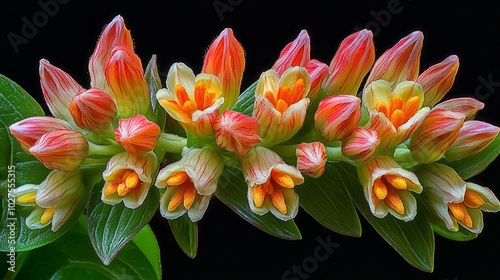 Nematanthus gregarius Goldfish Plant Image photo