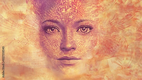 Wallpaper Mural A biometric security banknote design incorporating advanced identity verification features for added security. Torontodigital.ca