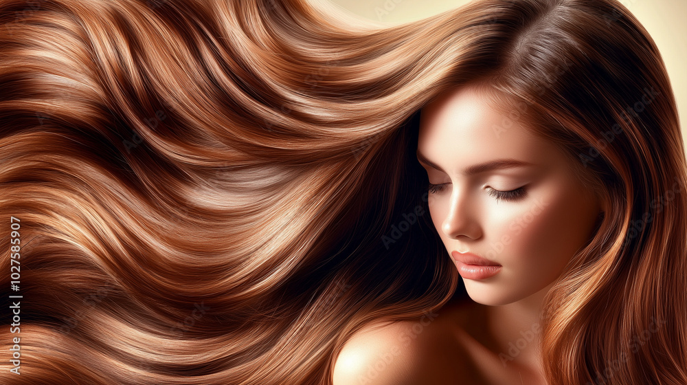woman with hair chestnut blonde woman with hair chestnut blonde