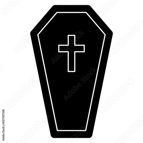 coffin casket icon