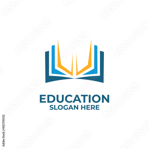 Wallpaper Mural Education and Graduation Logo Design Vector, Education logo design template Torontodigital.ca