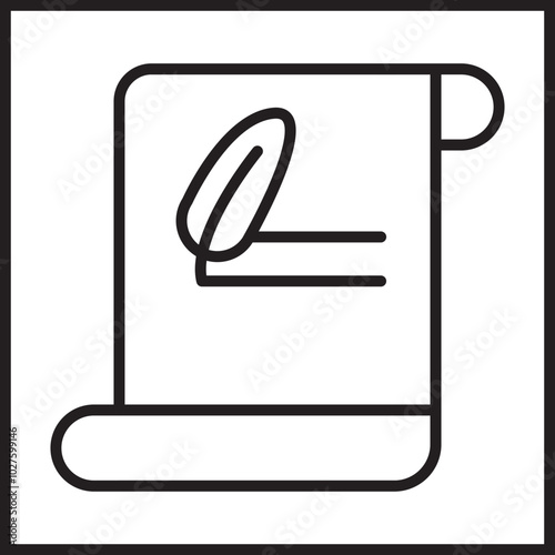 Poem icon design