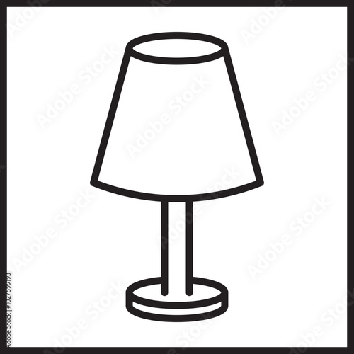 Reading Lamp icon design