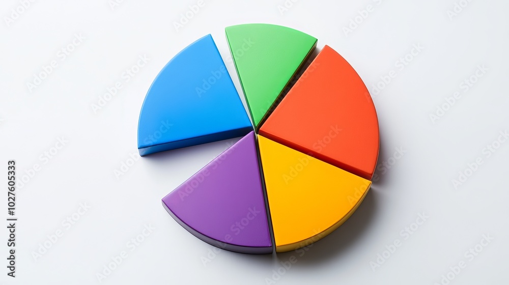 image of the piechart. on a white background image of the piechart. on a white background