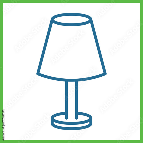 Reading Lamp icon design