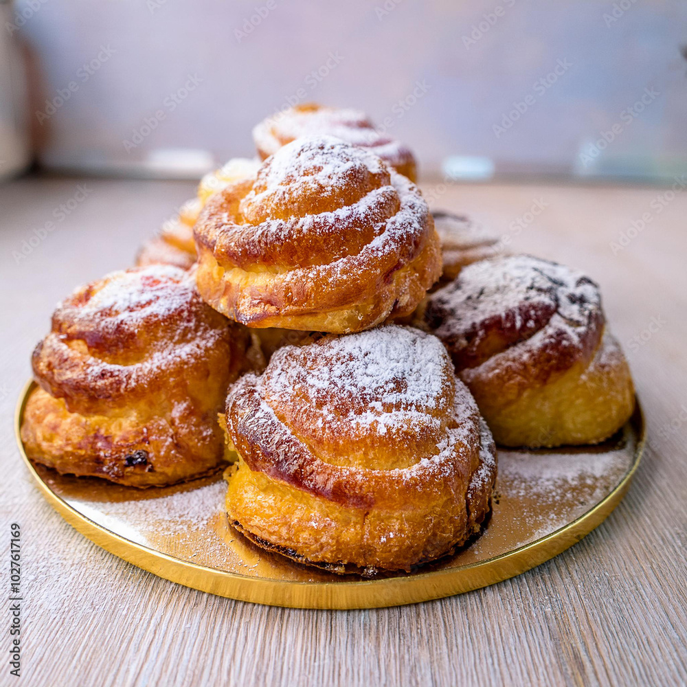 Delectable Romanian Minciunele Sweet Pastries Assortment Delectable Romanian Minciunele Sweet Pastries Assortment