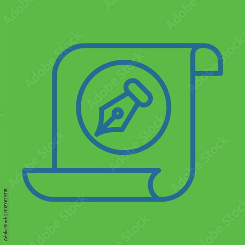 Manuscript icon design