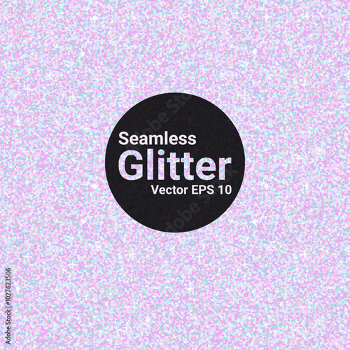 Seamless light pink Glitter Background for Glamorous and Festive Design Projects